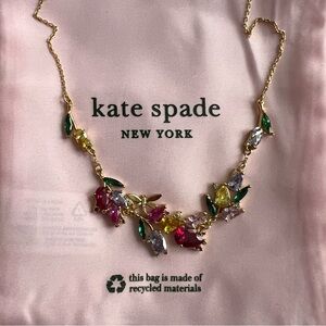 NWT Kate Spade Floral Necklace